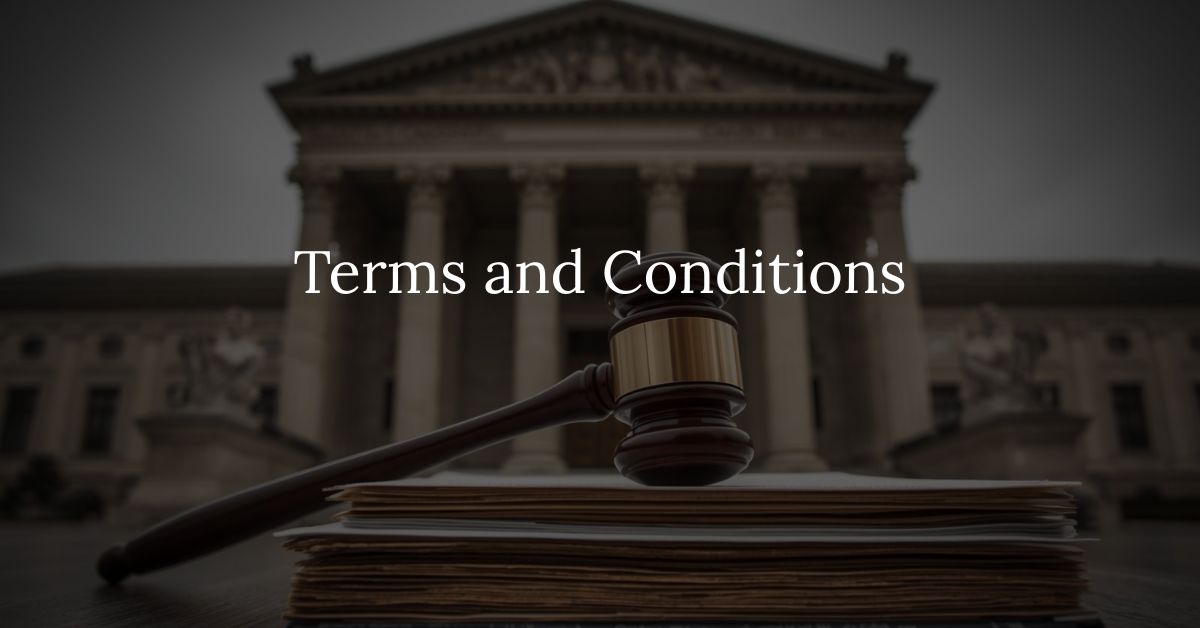 Terms and Conditions